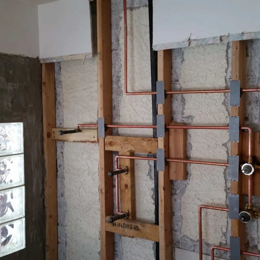 Copper pipe installation for Burst Pipe Repair in Larkfield-Wikiup